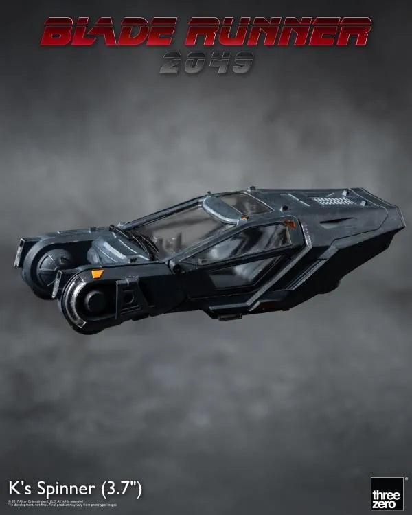 THR3Z06880WO Blade Runner 2049 - K'S Spinner 3.7" Replica - Threezero - Titan Pop Culture