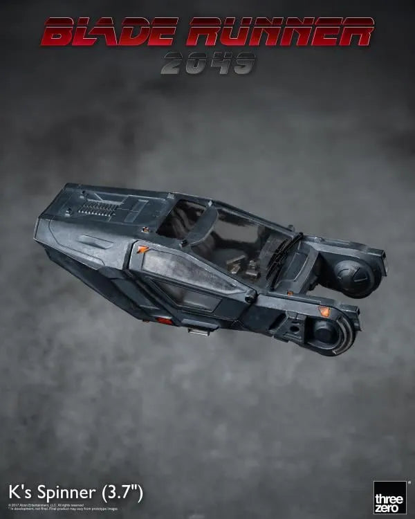 THR3Z06880WO Blade Runner 2049 - K'S Spinner 3.7" Replica - Threezero - Titan Pop Culture
