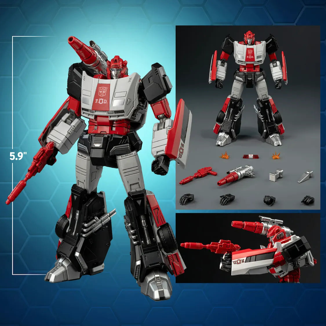 Transformers - Red Alert Mdlx Figure