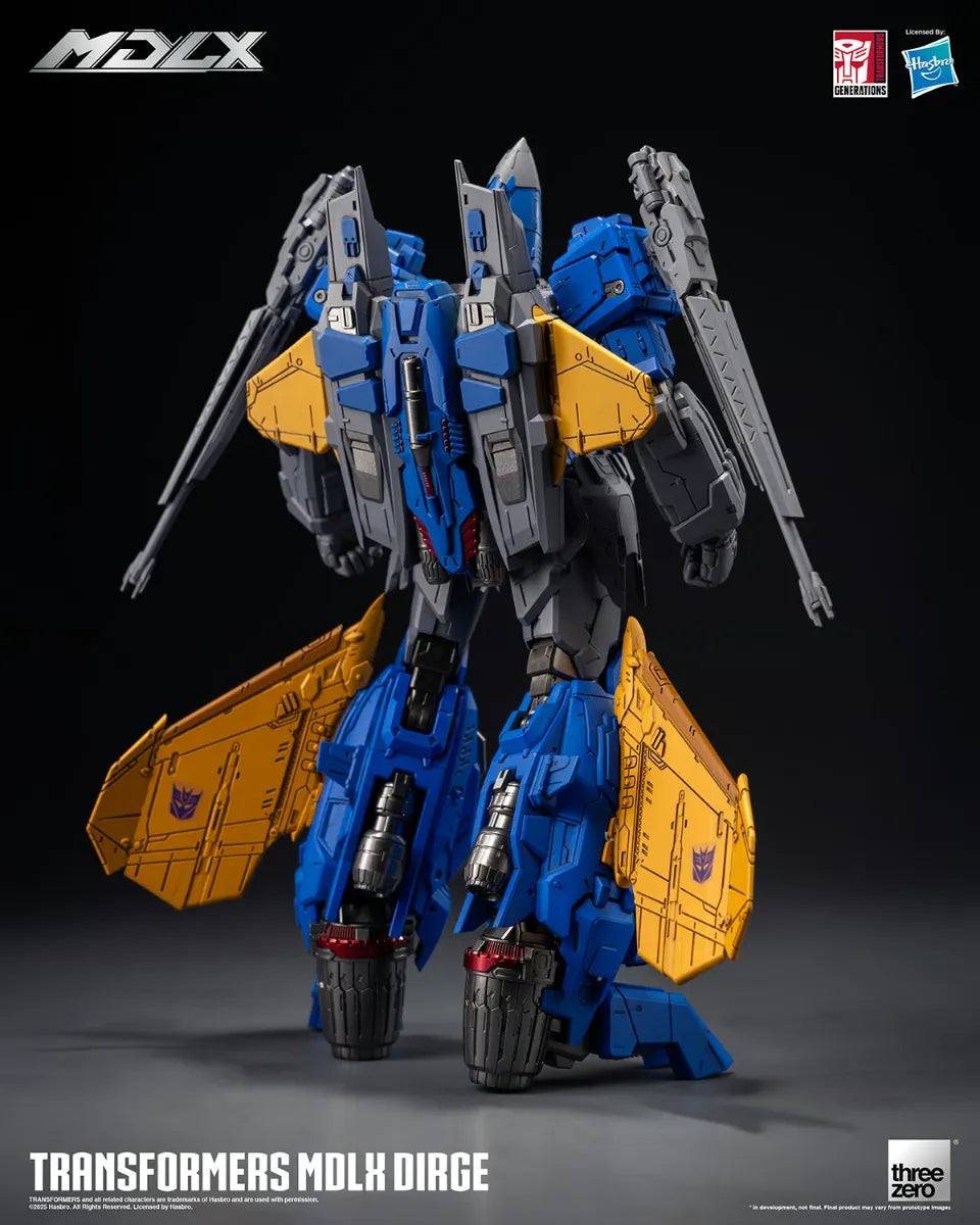 THR3Z0888WO Transformers - Dirge MDLX Figure - Threezero - Titan Pop Culture