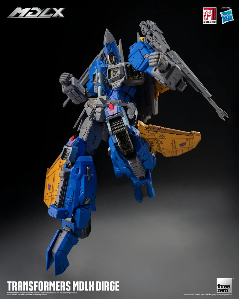 THR3Z0888WO Transformers - Dirge MDLX Figure - Threezero - Titan Pop Culture