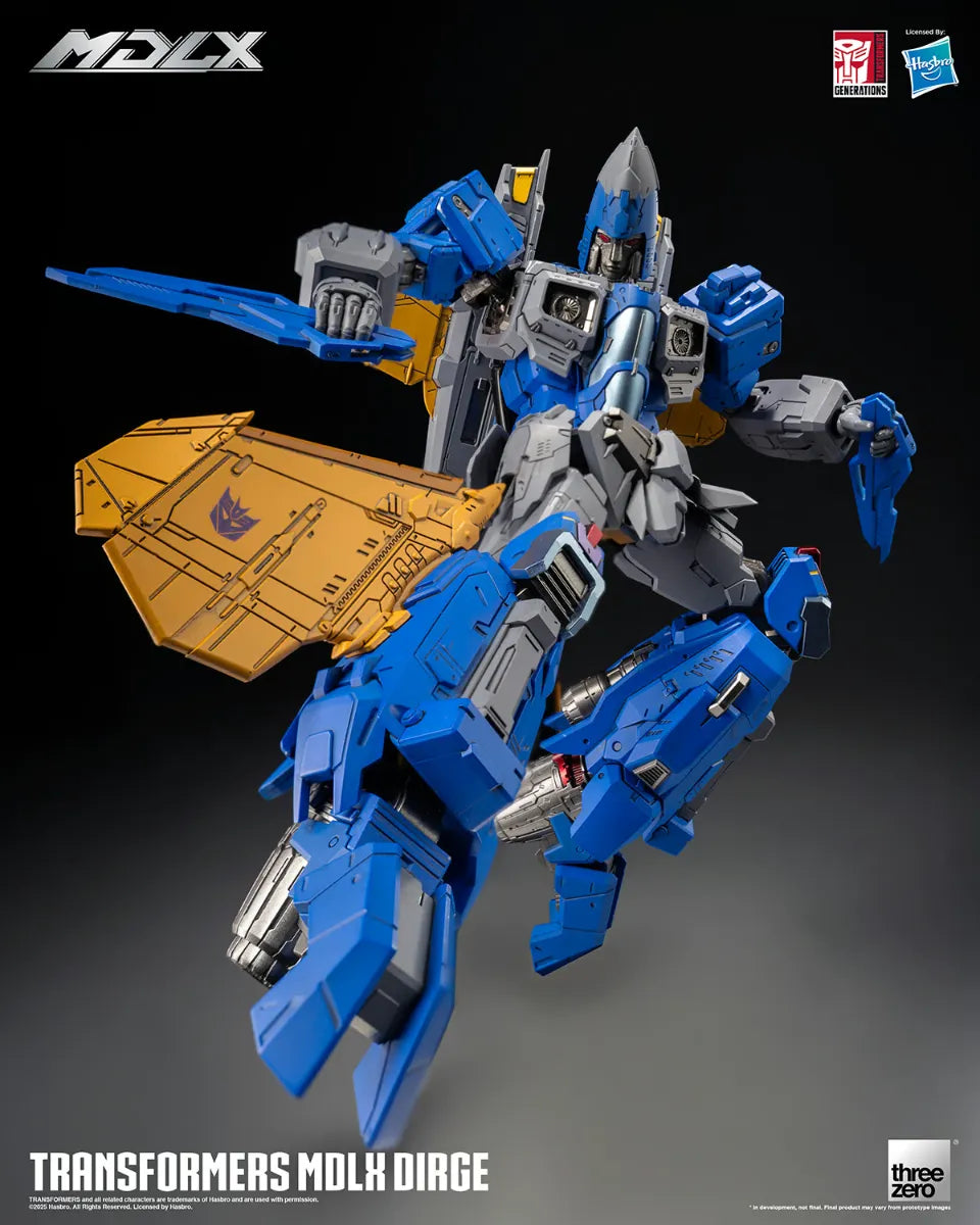 THR3Z0888WO Transformers - Dirge MDLX Figure - Threezero - Titan Pop Culture
