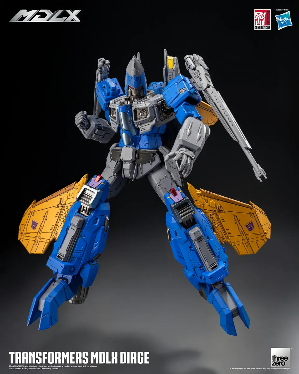 THR3Z0888WO Transformers - Dirge MDLX Figure - Threezero - Titan Pop Culture