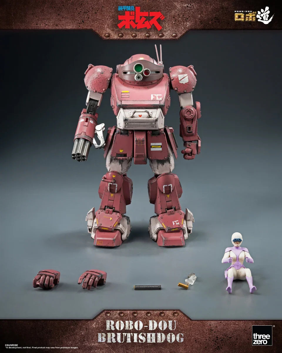 Figura de ROBO-DOU Brutishdog, soldado blindado VOTOMS