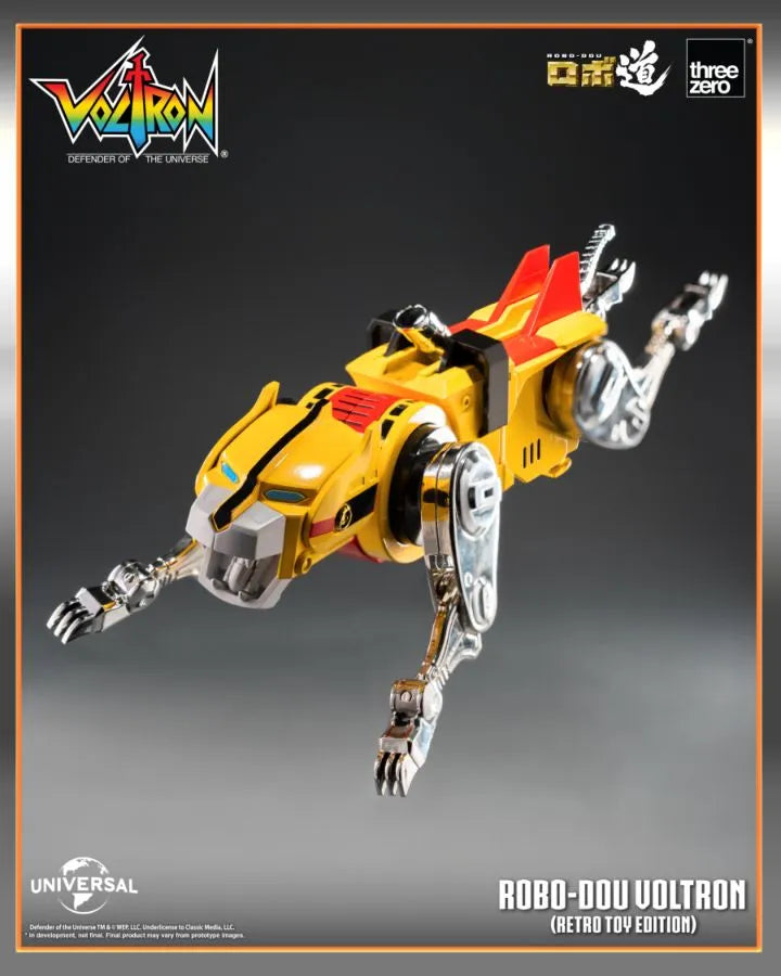 THR3Z0947 Robo Dou - Voltron Retro Toy Edition Figure - Threezero - Titan Pop Culture