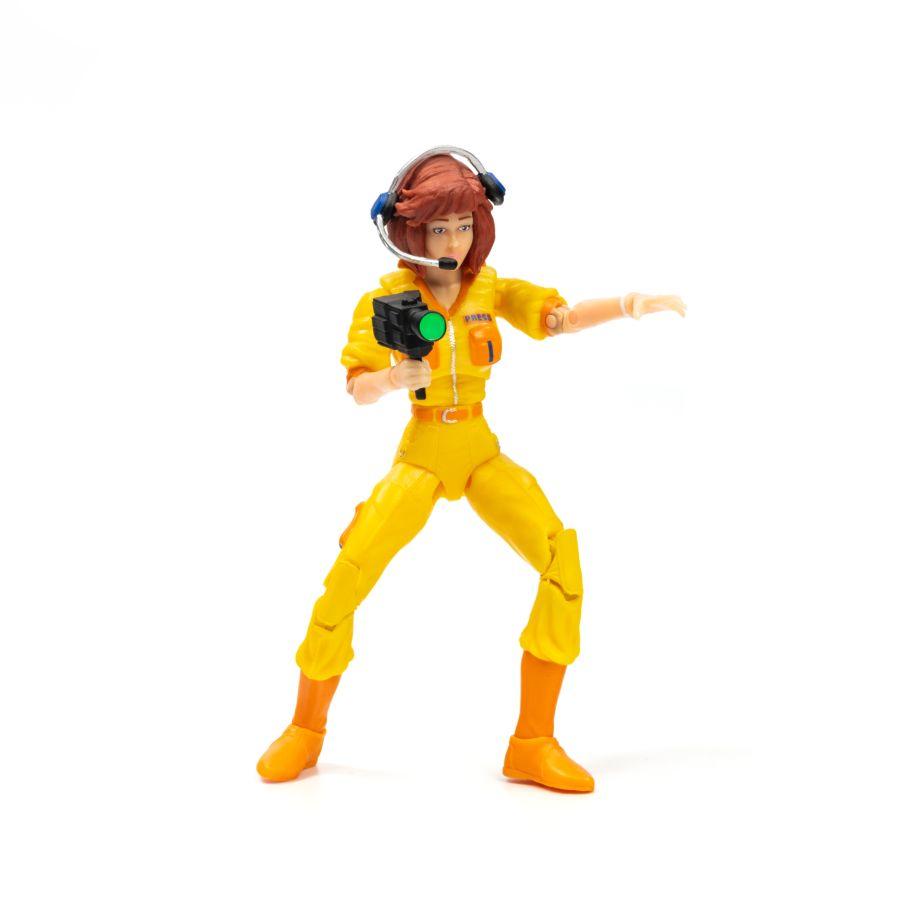 TLSBATMNTAPRWB02 Teenage Mutant Ninja Turtles (comics) - April O'Neil The Reporter 5" BST AXN Figure - The Loyal Subjects - Titan Pop Culture