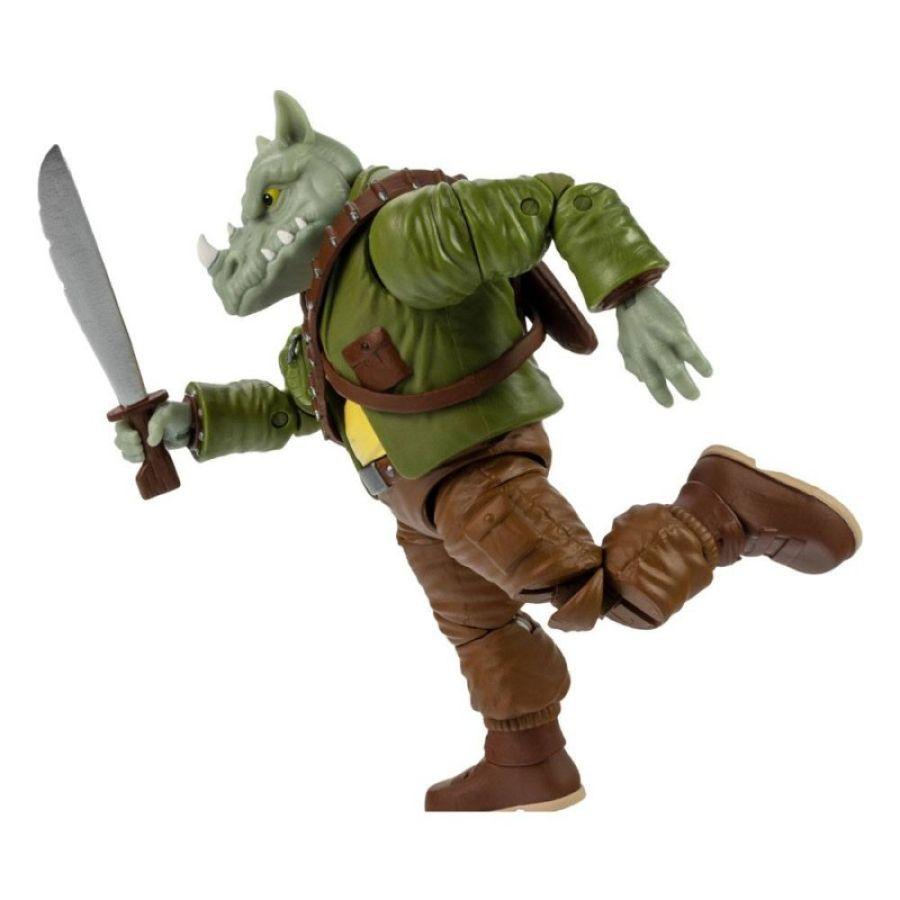 TLSBATMNTROCWB01 Teenage Mutant Ninja Turtles (comics) - Rocksteady 5" BST AXN Figure - The Loyal Subjects - Titan Pop Culture