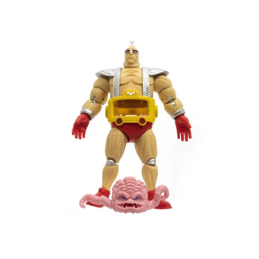 TLSBAXLTMNTKRACOM01 Teenage Mutant Ninja Turtles (comics) - Krang with Android Body XL BST AXN Figure & Comic - The Loyal Subjects - Titan Pop Culture