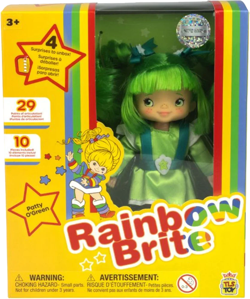 Rainbow Brite - Mattel - Poupée 45cm - Patty O'Green / Mentholine Rainbow Brite - Mattel - Poupée 45cm - Patty O'Green / Mentholine