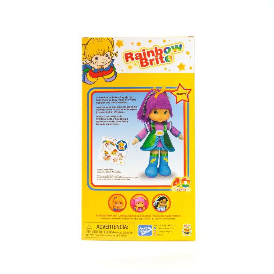 TLSPLSH12RBSTO01 Rainbow Brite - Stormy 12'' Doll - The Loyal Subjects - Titan Pop Culture