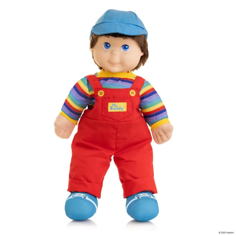 TLSPLSH18MBBRN01 My Buddy - My Buddy in Red Overalls Plush Doll - The Loyal Subjects - Titan Pop Culture