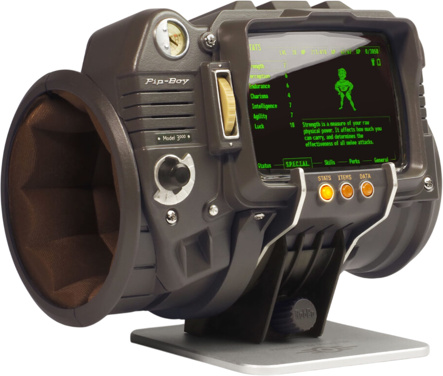 Fallout: New Vegas - Pip-Boy 3000 Mk V 1:1 Scale Life-Size Prop Replic