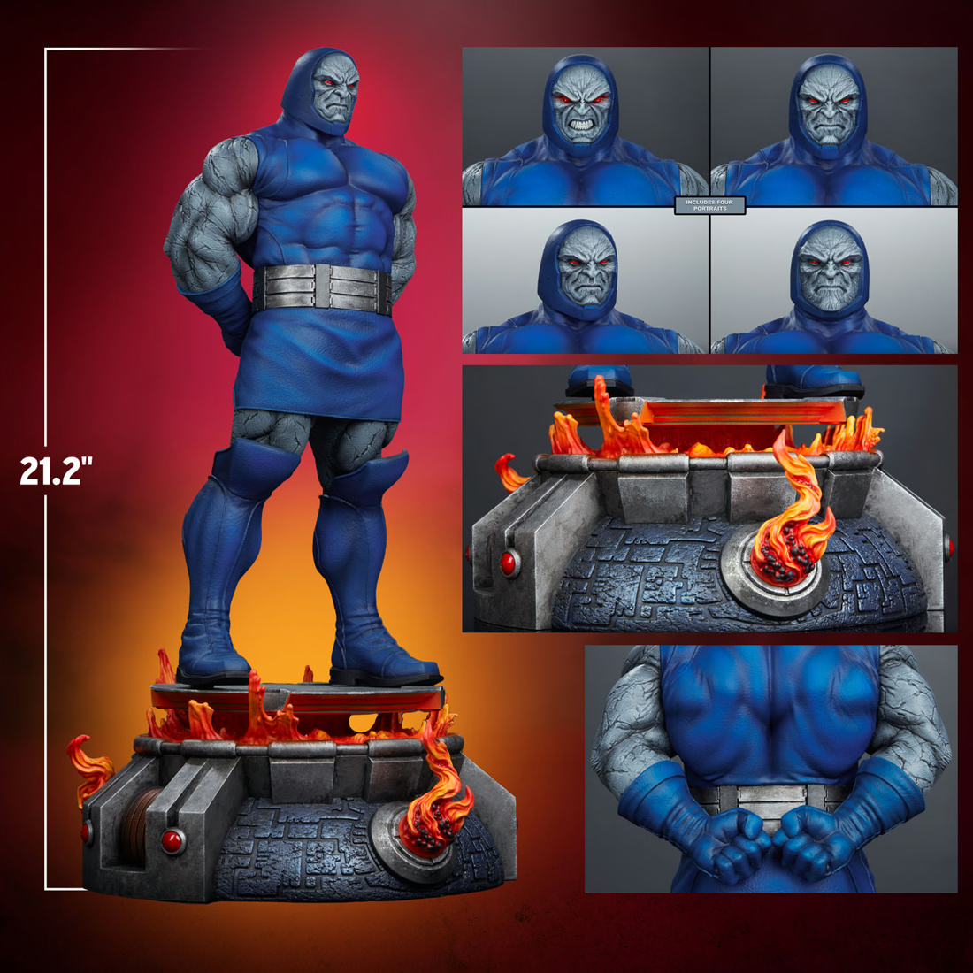 DC漫画 – 达克赛德 1:6 雕像
