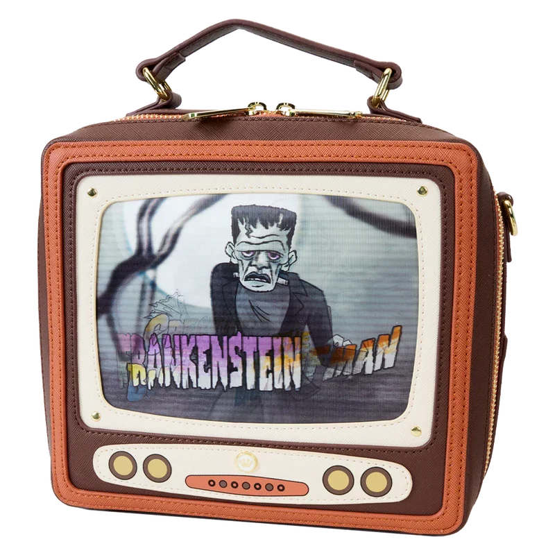 Universal Monsters - Vintage TV Triple Lenticular Crossbody Bag