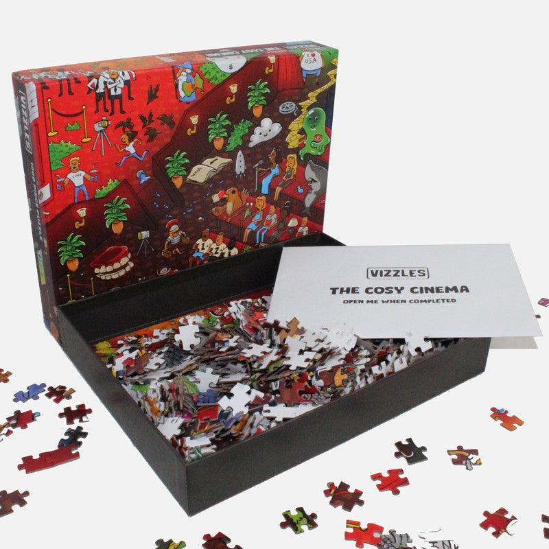 Vizzles: The Cosy Cinema Puzzle Tabletop Gaming / Puzzles / 1000 to 1999 pieces by Vizzles | Titan Pop Culture