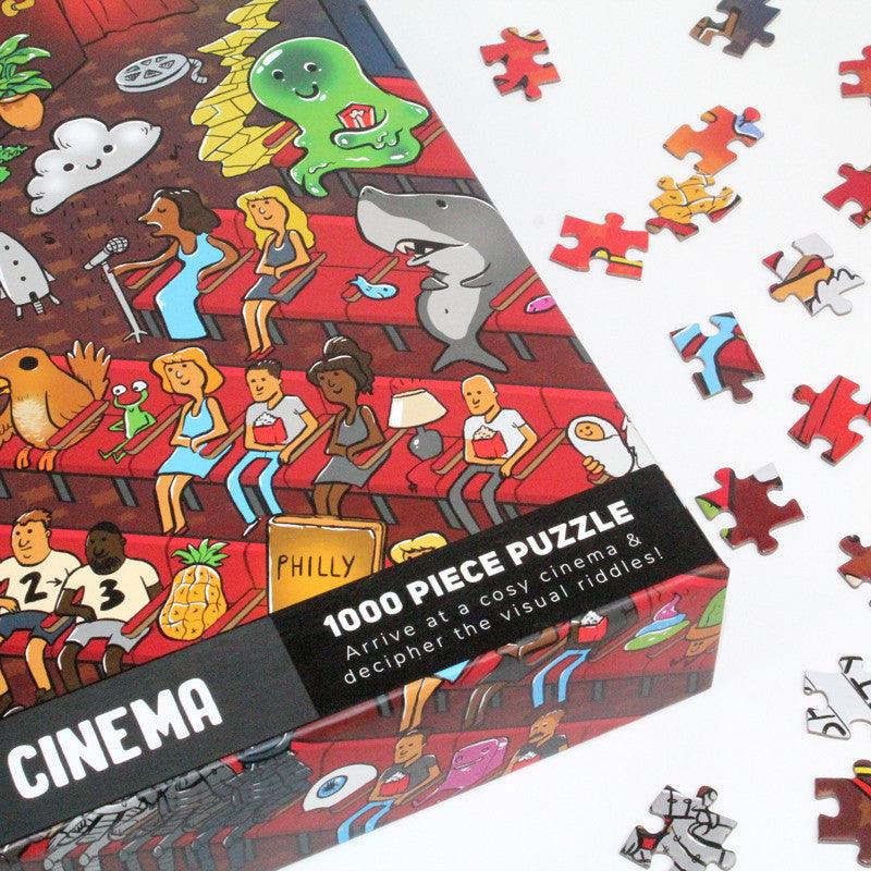 Vizzles: The Cosy Cinema Puzzle Tabletop Gaming / Puzzles / 1000 to 1999 pieces by Vizzles | Titan Pop Culture