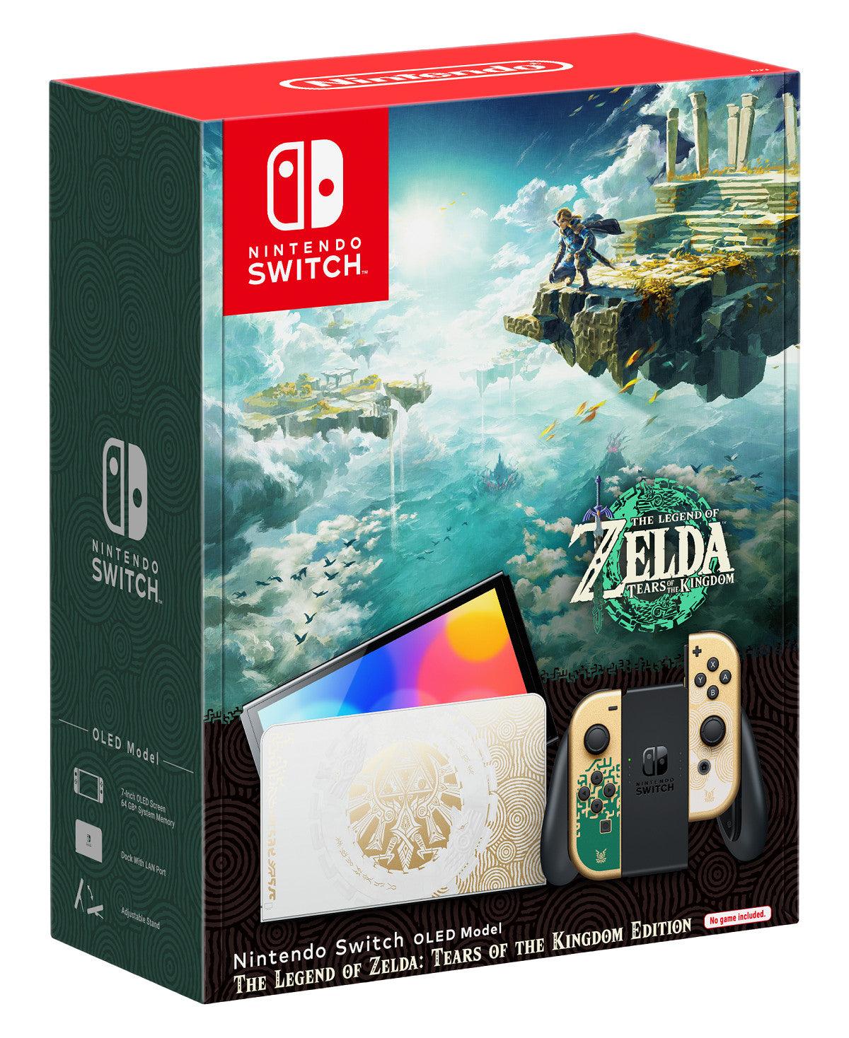 VR-106848 SWI Nintendo Switch OLED Model - The Legend of Zelda: Tears of the Kingdom Edition - Nintendo - Titan Pop Culture