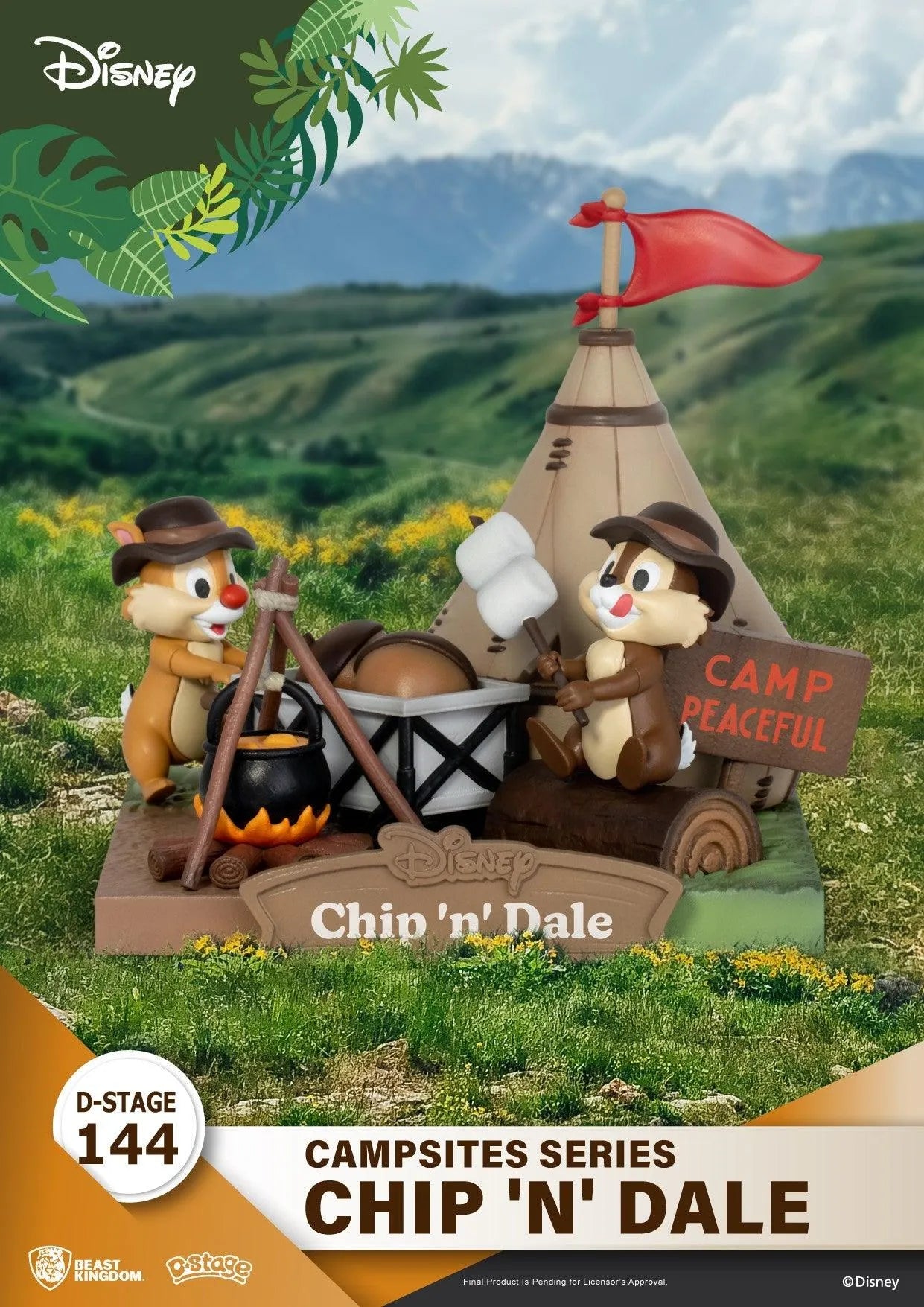 VR-110974 Beast Kingdom D Stage Disney Campsites Series Chip n Dale - Beast Kingdom - Titan Pop Culture