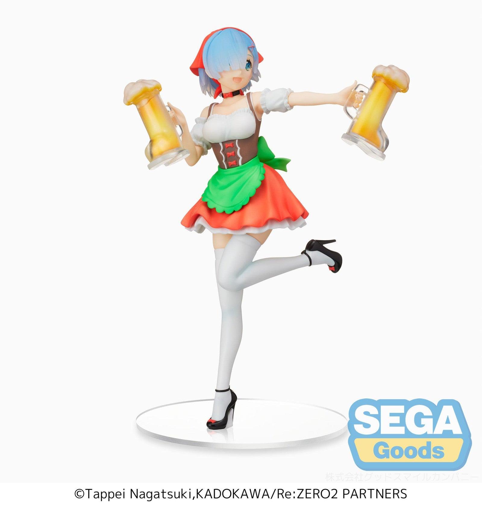 VR-111733 Re:ZERO Starting Life in Another World SPM Figure Rem Oktoberfest Version (re-run) - Sega - Titan Pop Culture