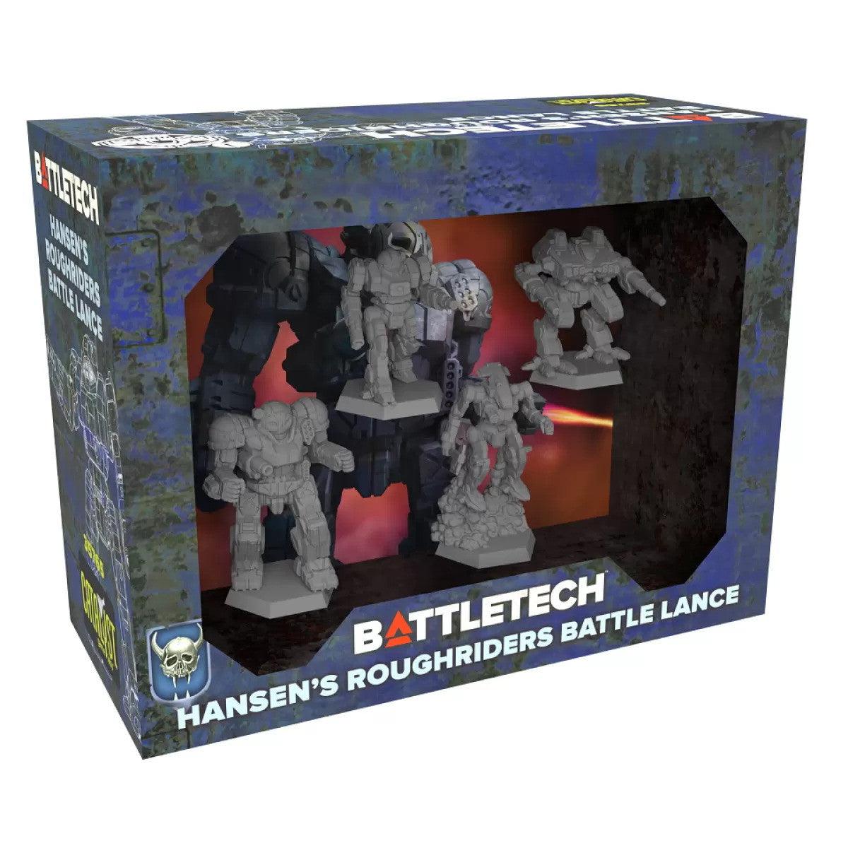 VR-115306 Battletech ForcePack: Hansen's Roughriders Battle Lance - Catalyst Game Labs - Titan Pop Culture