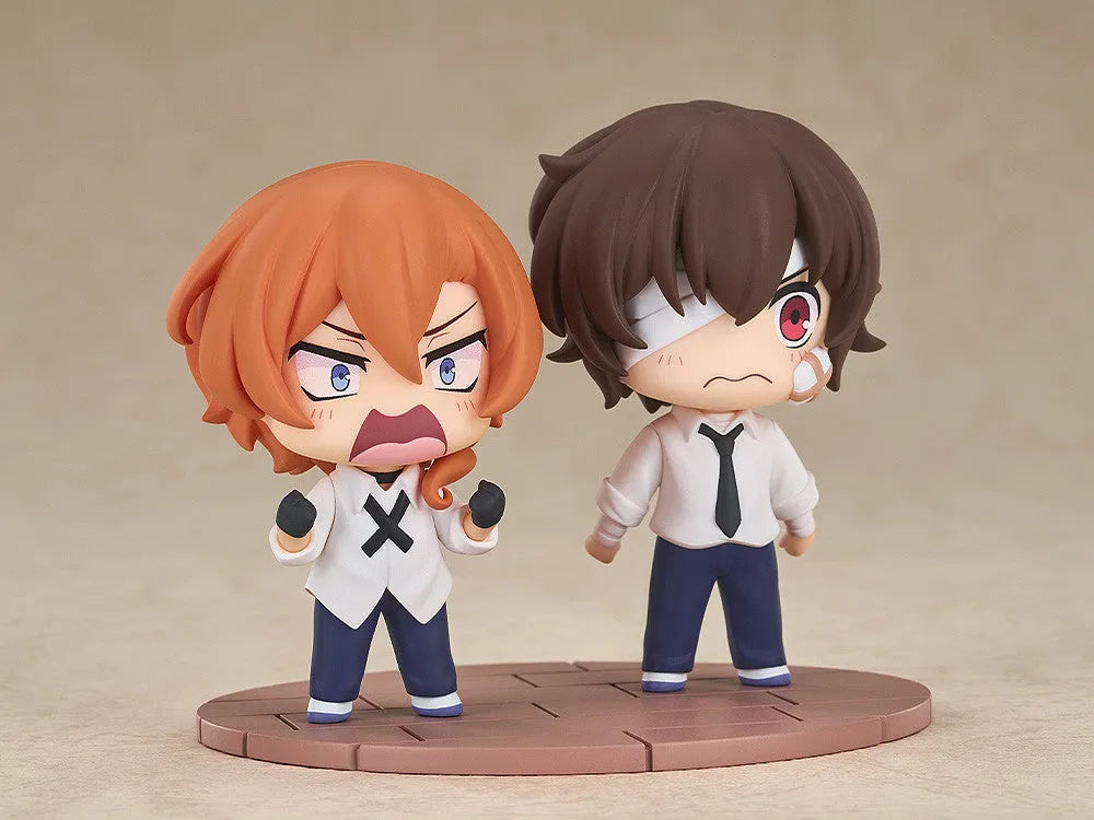 VR-119208 Bungo Stray Dogs Wan! Chibi Figure Osamu Dazai & Chuya Nakahara Fourteen Year Old Version - Good Smile Company - Titan Pop Culture