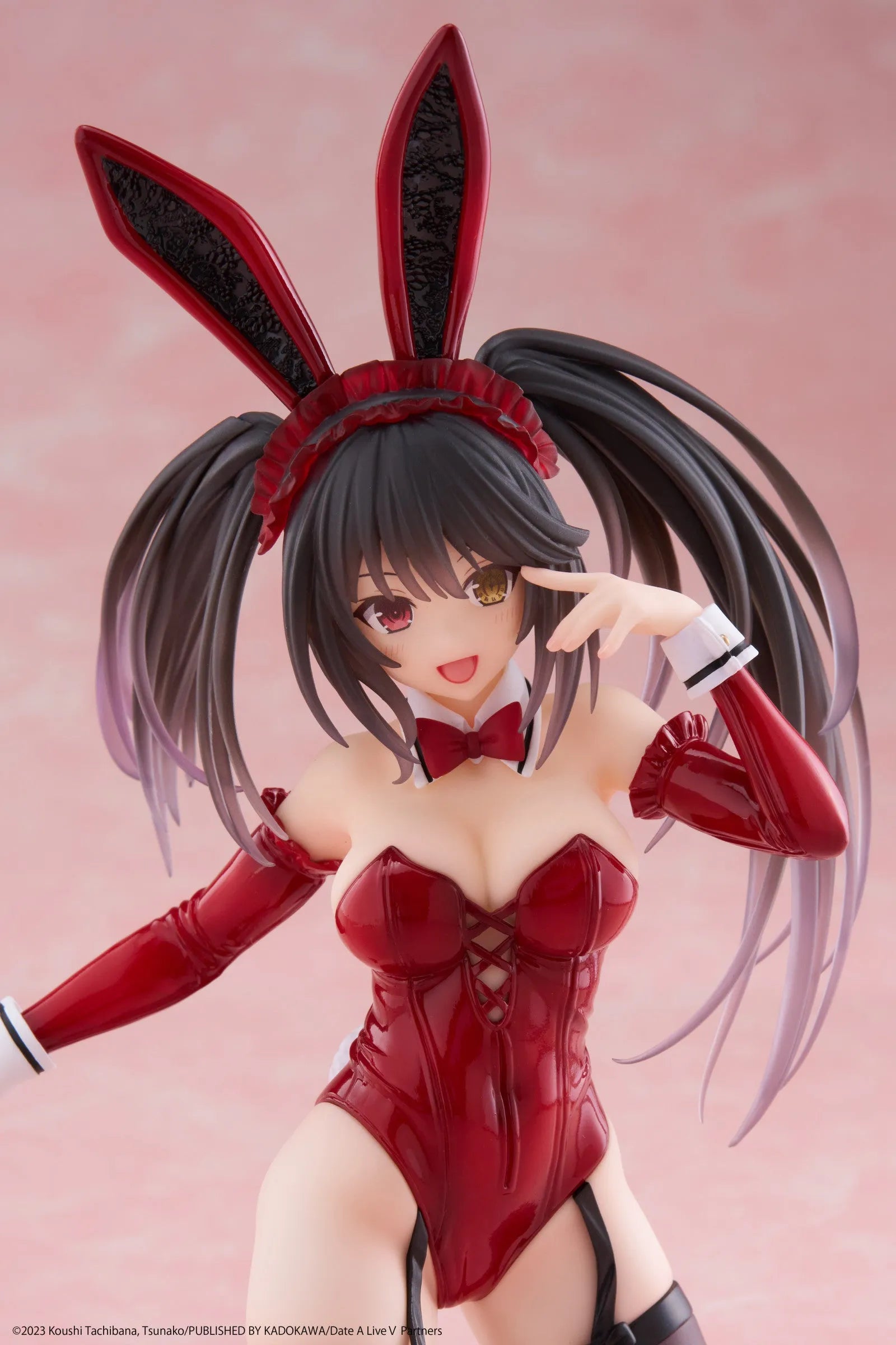 VR-122244 Date a Live V Desktop Cute Figure Kurumi Tokisaki (Bunny Version) - TAITO - Titan Pop Culture