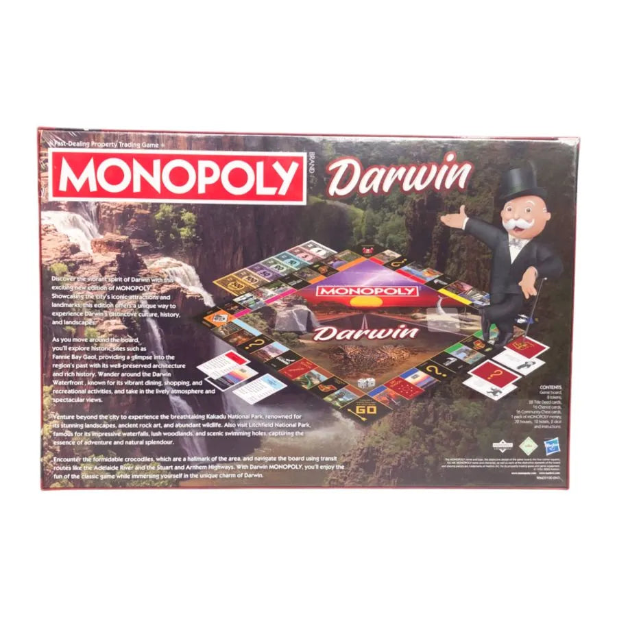 VR-123468 Darwin Monopoly - City Editions - Winning Moves - Titan Pop Culture