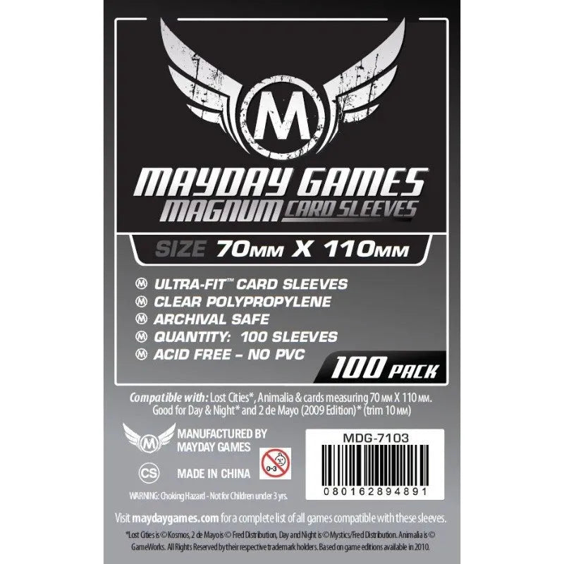 Mayday - Magnum Silver Sleeve - 70 X 110 MM
