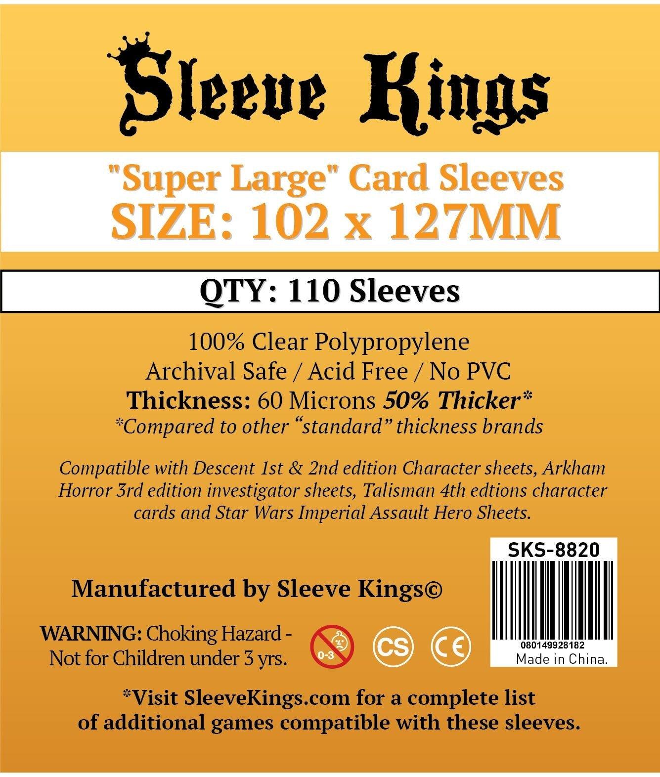 Sleeve Kings Super Large 102x127mm (110) Sleeve Kings Super Large 102x127mm (110)