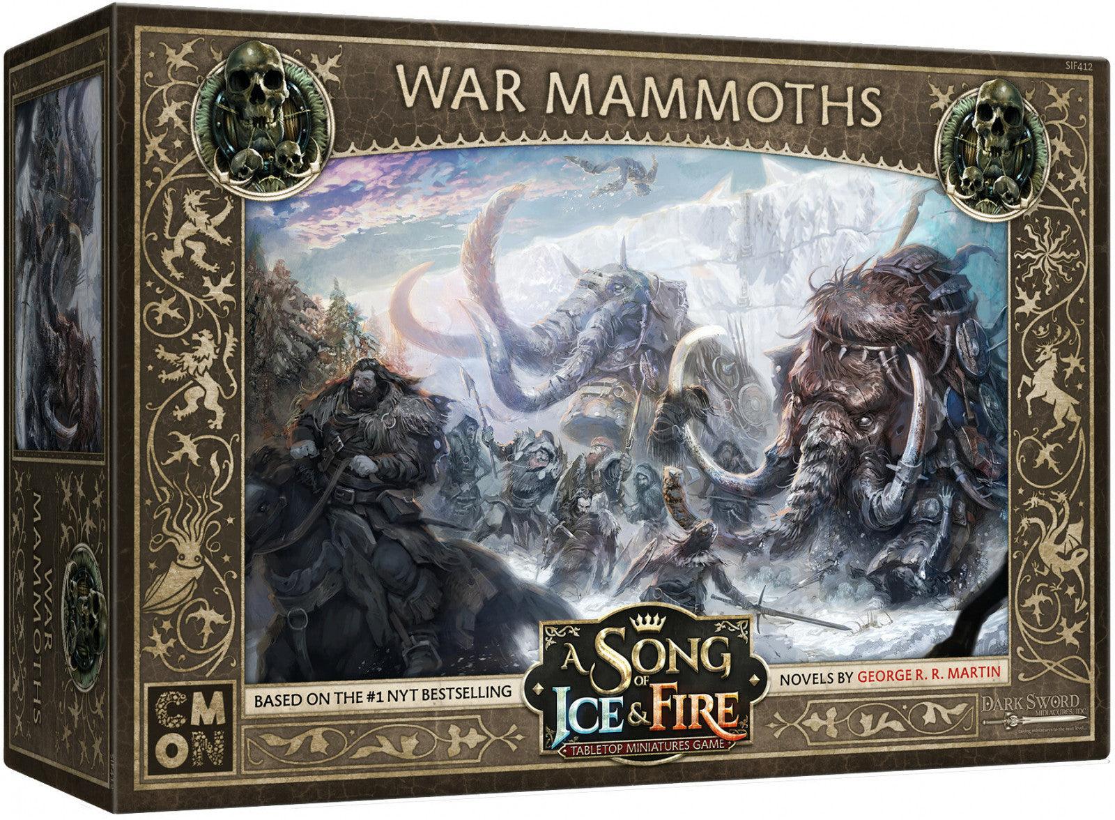 VR-81002 A Song of Ice and Fire TMG - War Mammoths - CMON - Titan Pop Culture