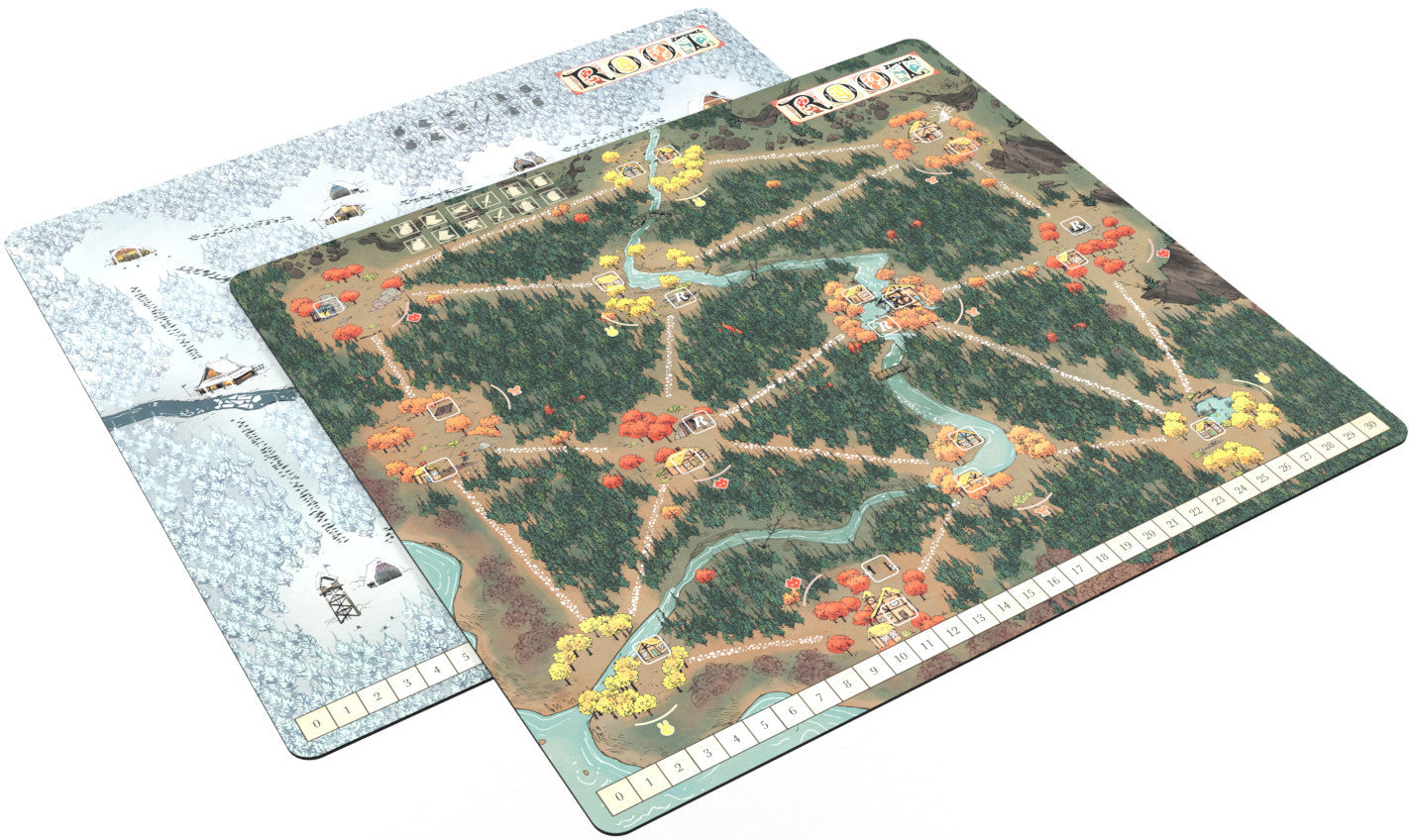 VR-81033 Root Playmat Fall and Winter - Leder Games - Titan Pop Culture