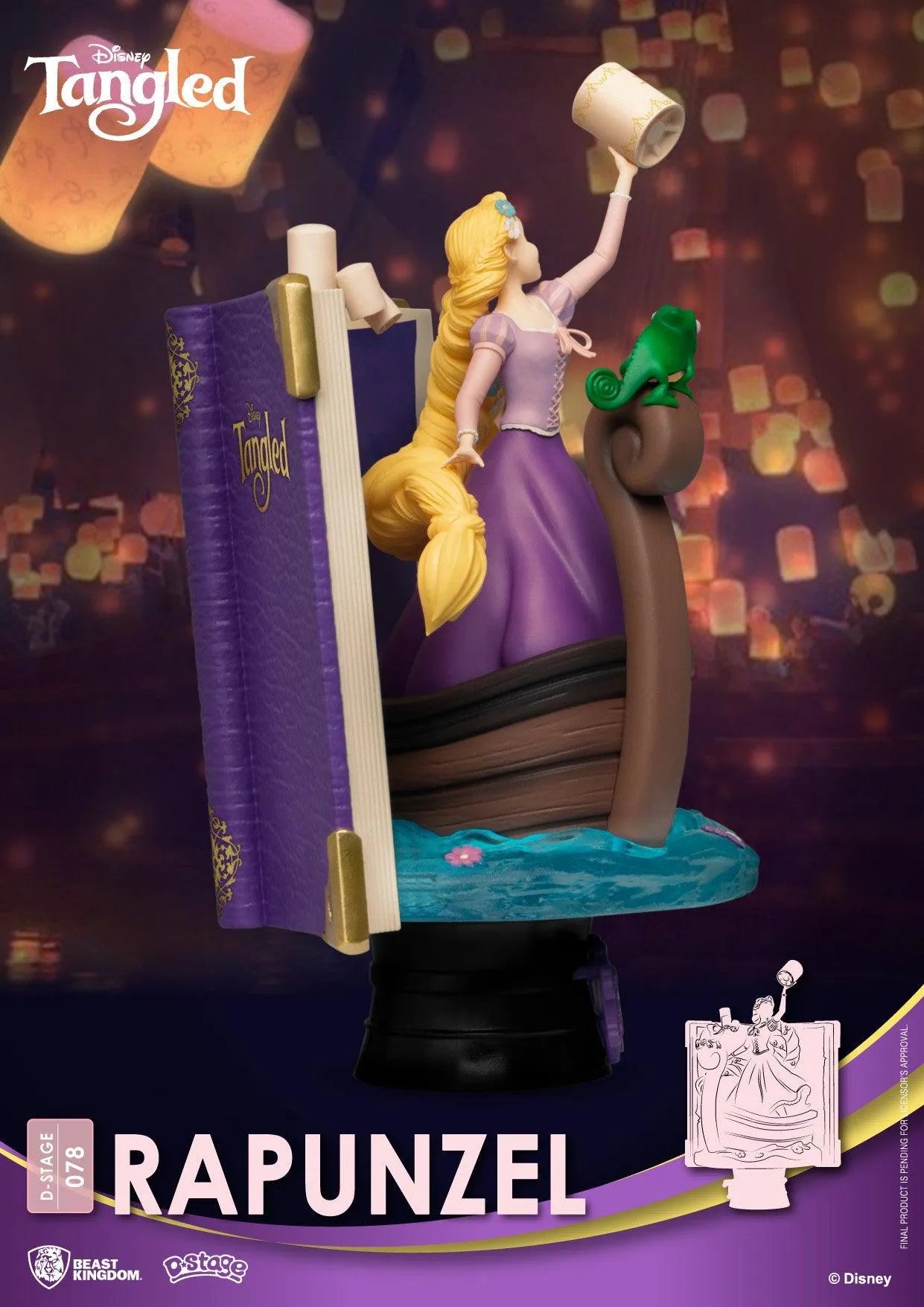 VR-90982 Beast Kingdom D Stage Story Book Series Rapunzel (Closed Box Packaging) - Beast Kingdom - Titan Pop Culture