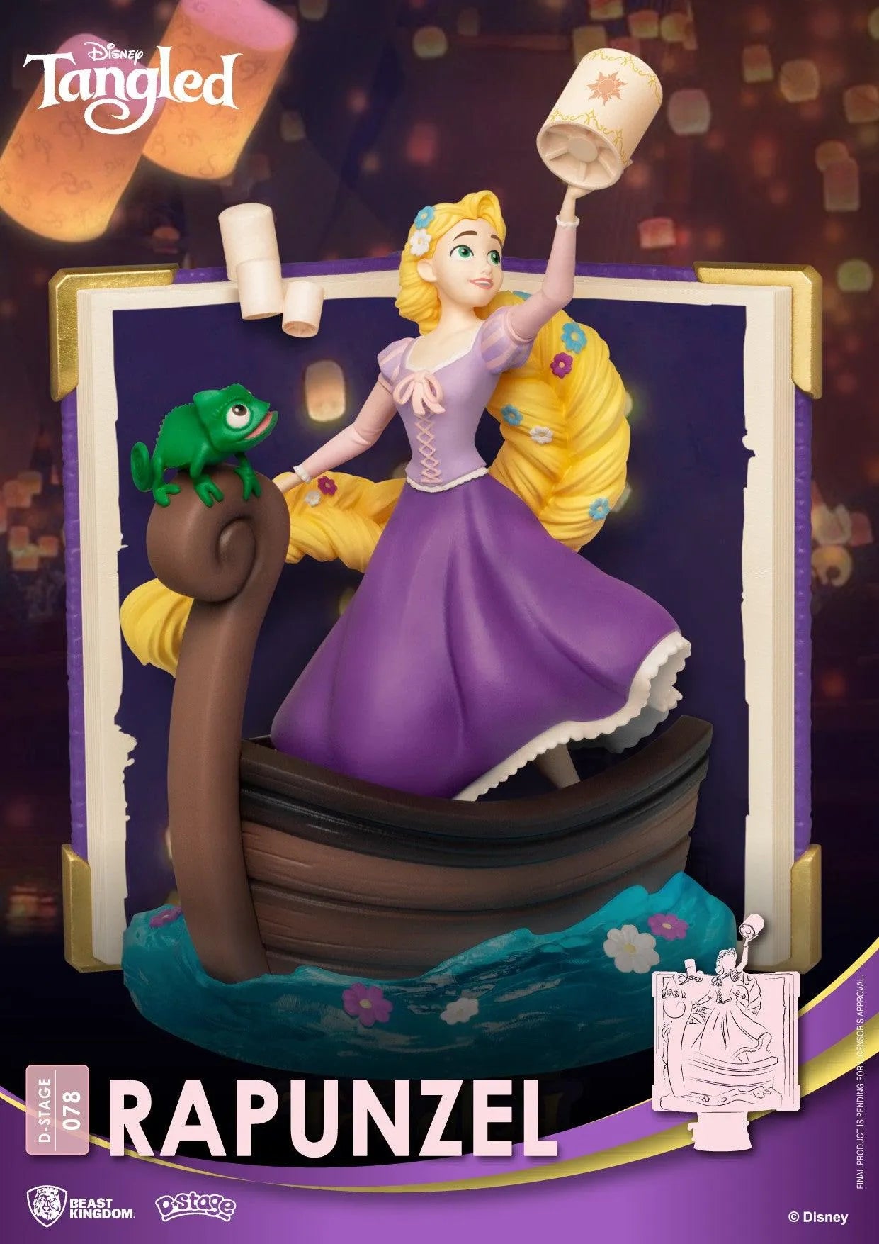 VR-90982 Beast Kingdom D Stage Story Book Series Rapunzel (Closed Box Packaging) - Beast Kingdom - Titan Pop Culture