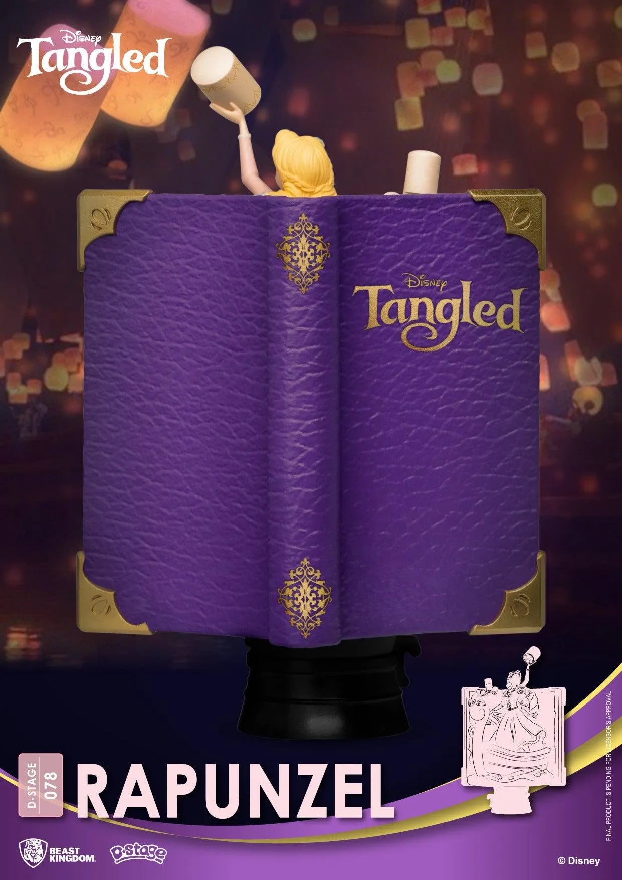 VR-90982 Beast Kingdom D Stage Story Book Series Rapunzel (Closed Box Packaging) - Beast Kingdom - Titan Pop Culture