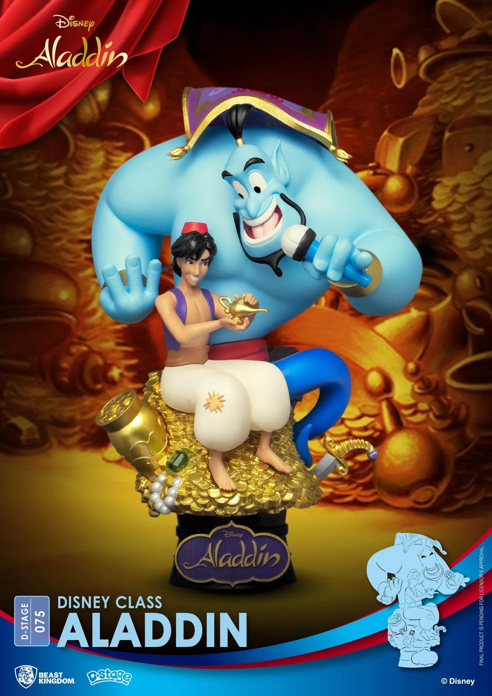 VR-92145 Beast Kingdom D Stage Disney Classic Aladdin - Beast Kingdom - Titan Pop Culture