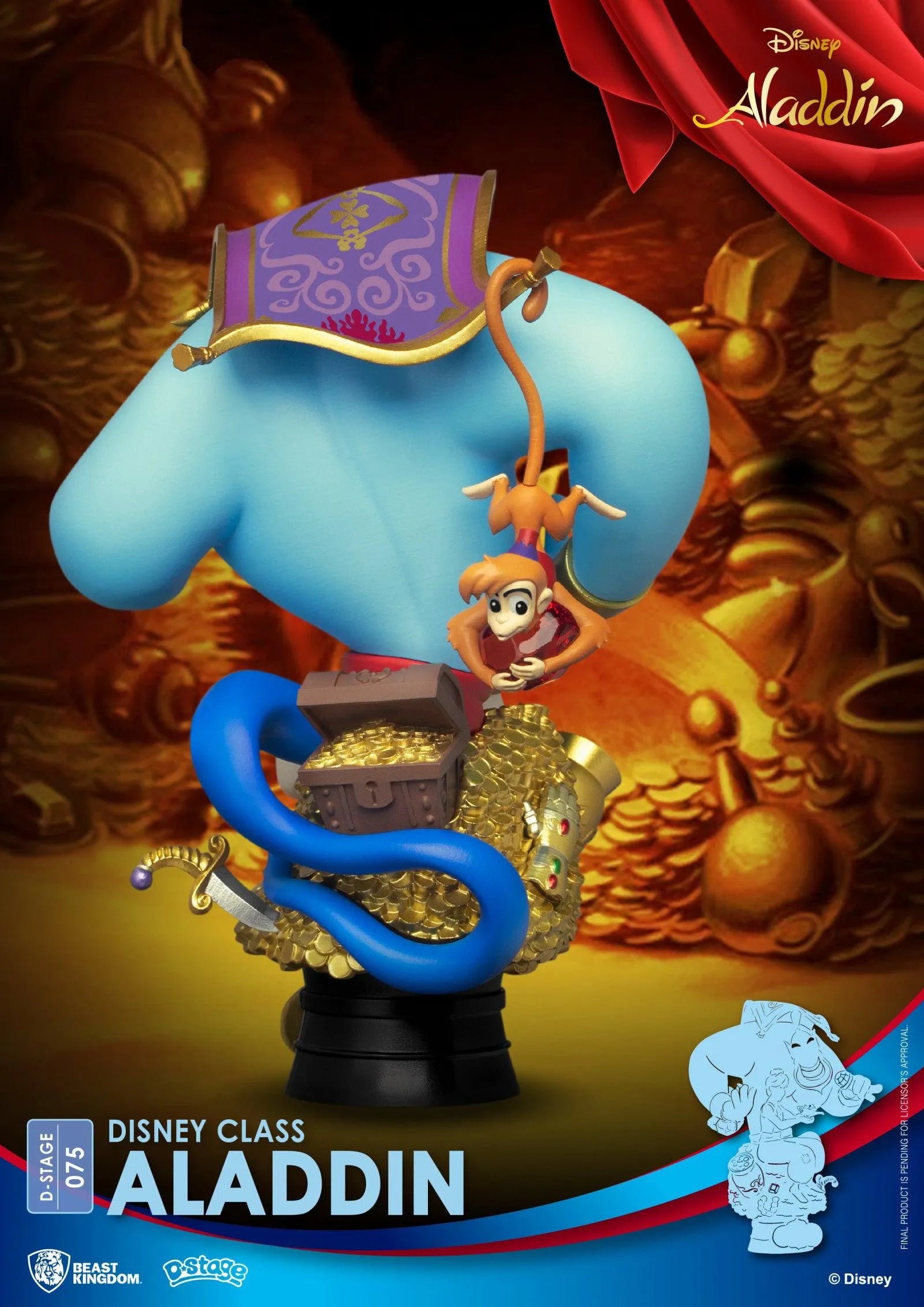 VR-92145 Beast Kingdom D Stage Disney Classic Aladdin - Beast Kingdom - Titan Pop Culture