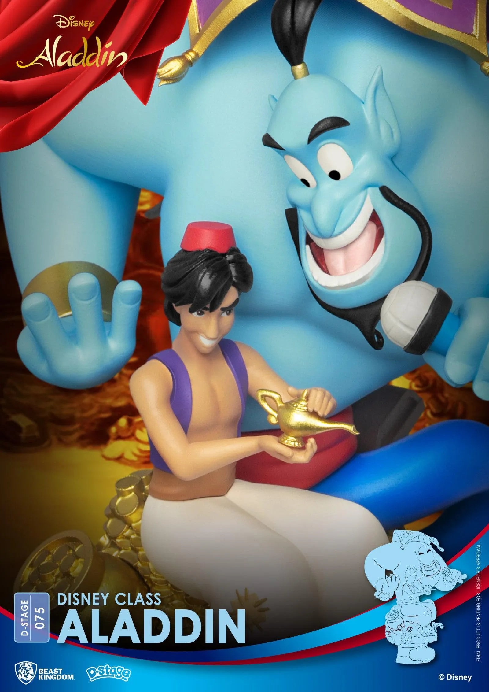 VR-92145 Beast Kingdom D Stage Disney Classic Aladdin - Beast Kingdom - Titan Pop Culture