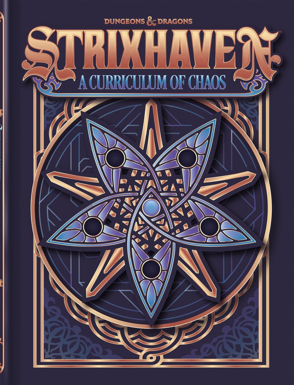 VR-93263 D&D Dungeons & Dragons Strixhaven A Curriculum of Chaos Hardcover Alternative Cover - Wizards of the Coast - Titan Pop Culture
