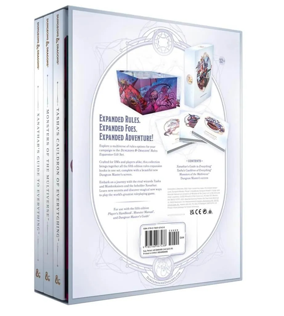 VR-93840 D&D Dungeons & Dragons Rules Expansion Gift Set Alternative Cover - Wizards of the Coast - Titan Pop Culture
