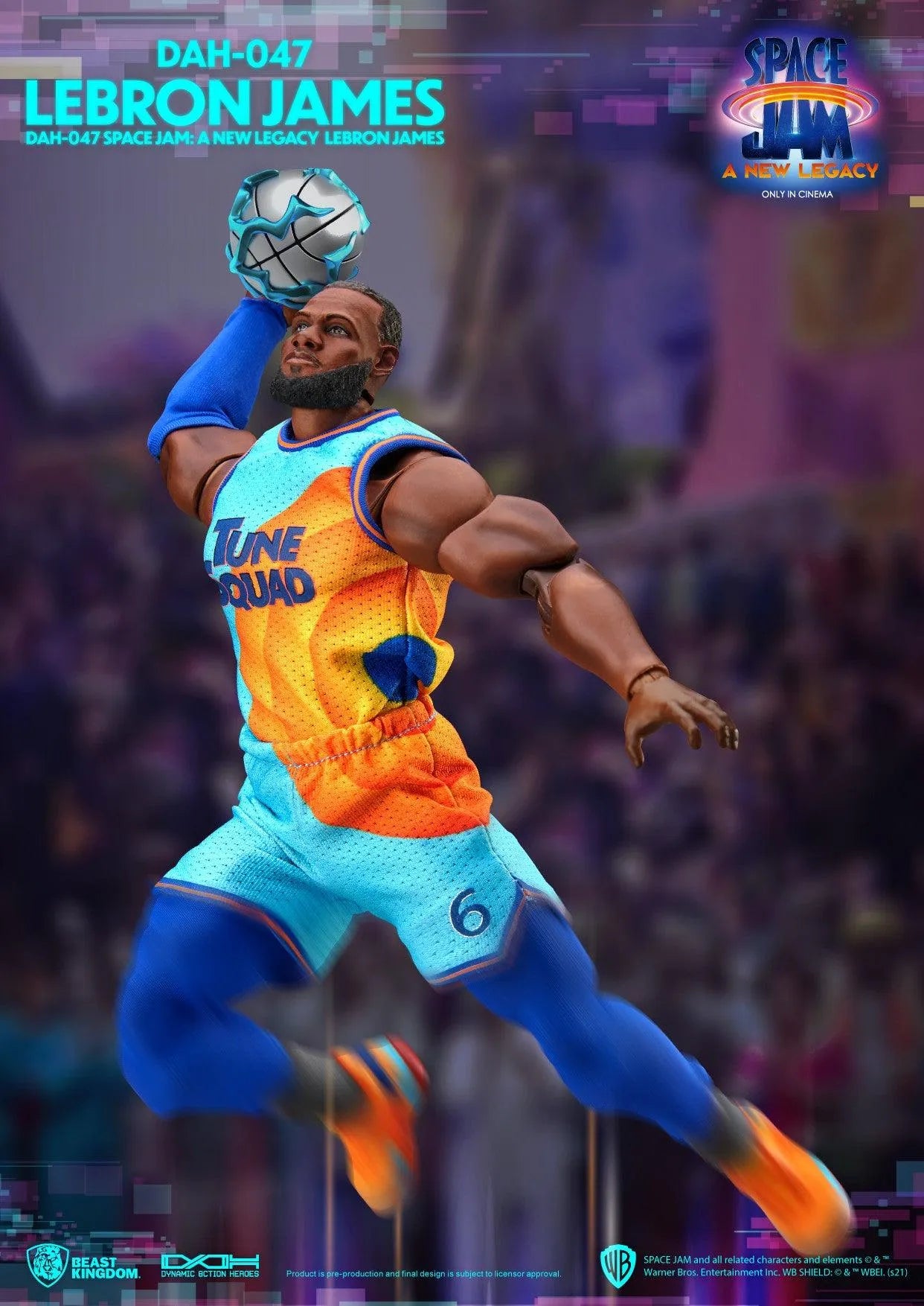 VR-94349 Beast Kingdom Dynamic Action Heroes Space Jam A New Legacy LeBron James - Beast Kingdom - Titan Pop Culture
