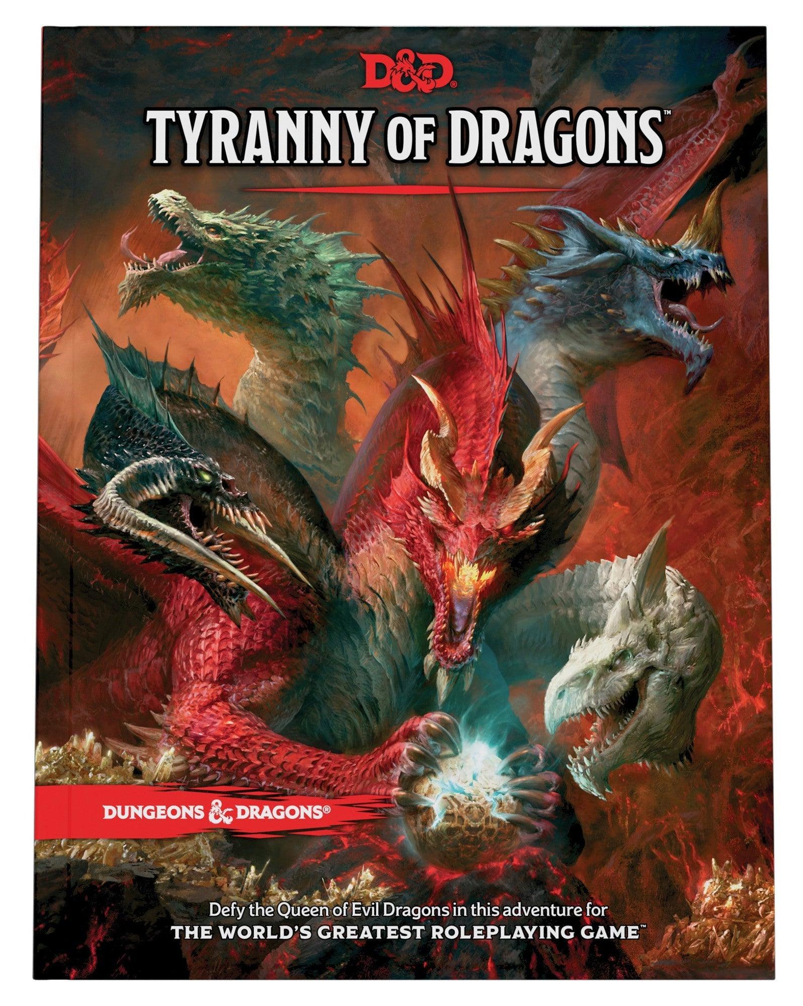 D&D Dungeons & Dragons Tyranny of Dragons Hardcover - Titan Pop Culture  Australia | Worldwide Shipping