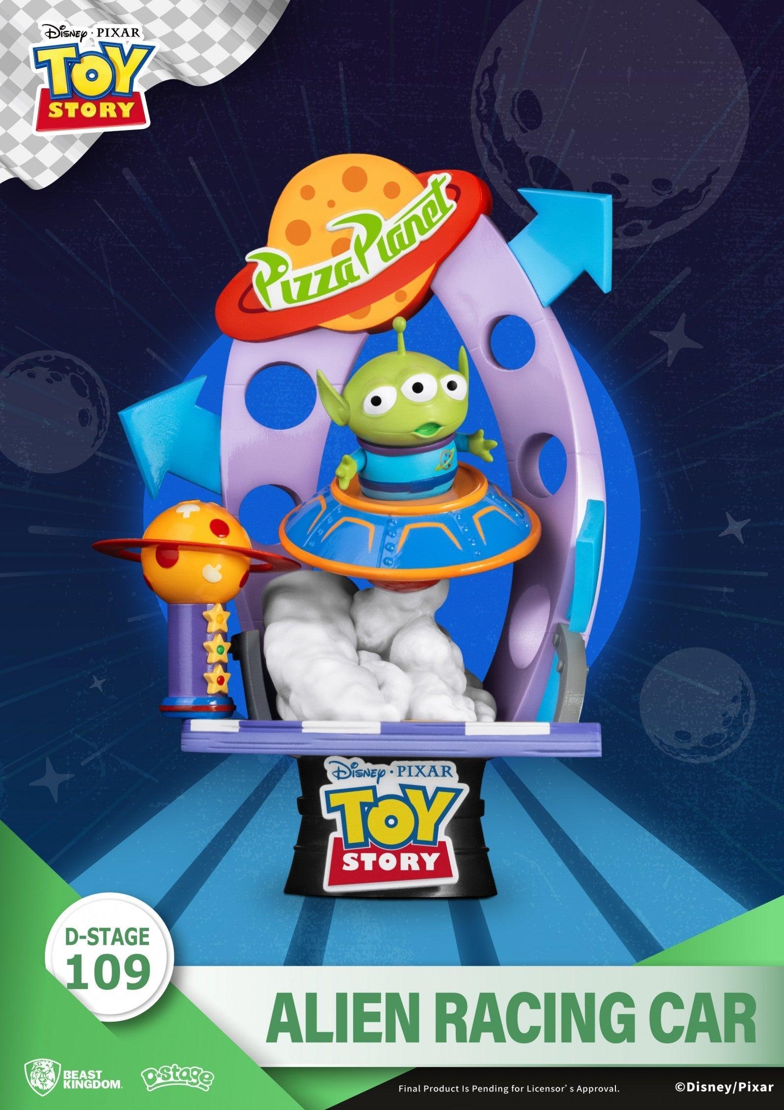 VR-98205 Beast Kingdom D Stage Toy Story Aliens Racing Car (Closed Box Packaging) - Beast Kingdom - Titan Pop Culture