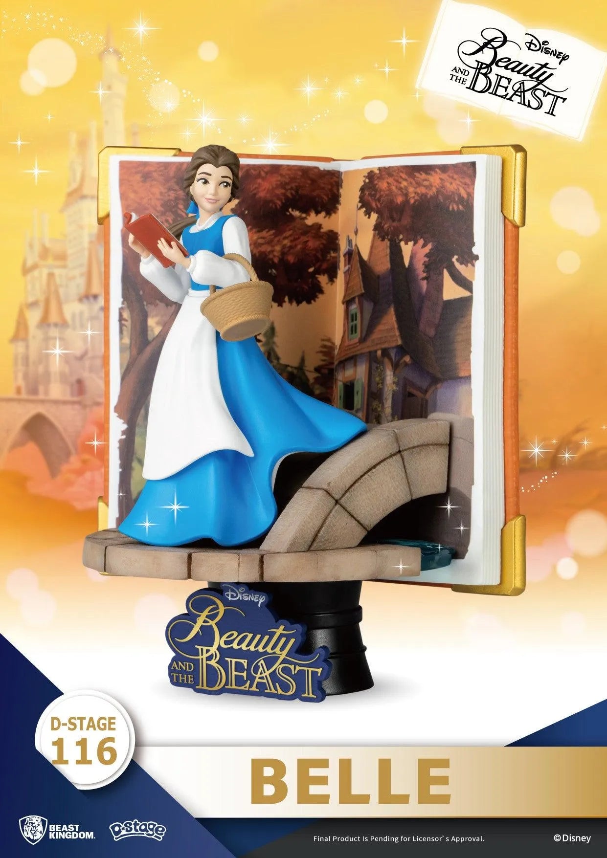 VR-98666 Beast Kingdom D Stage Disney Story Book Series Beauty and the Beast Belle - Beast Kingdom - Titan Pop Culture