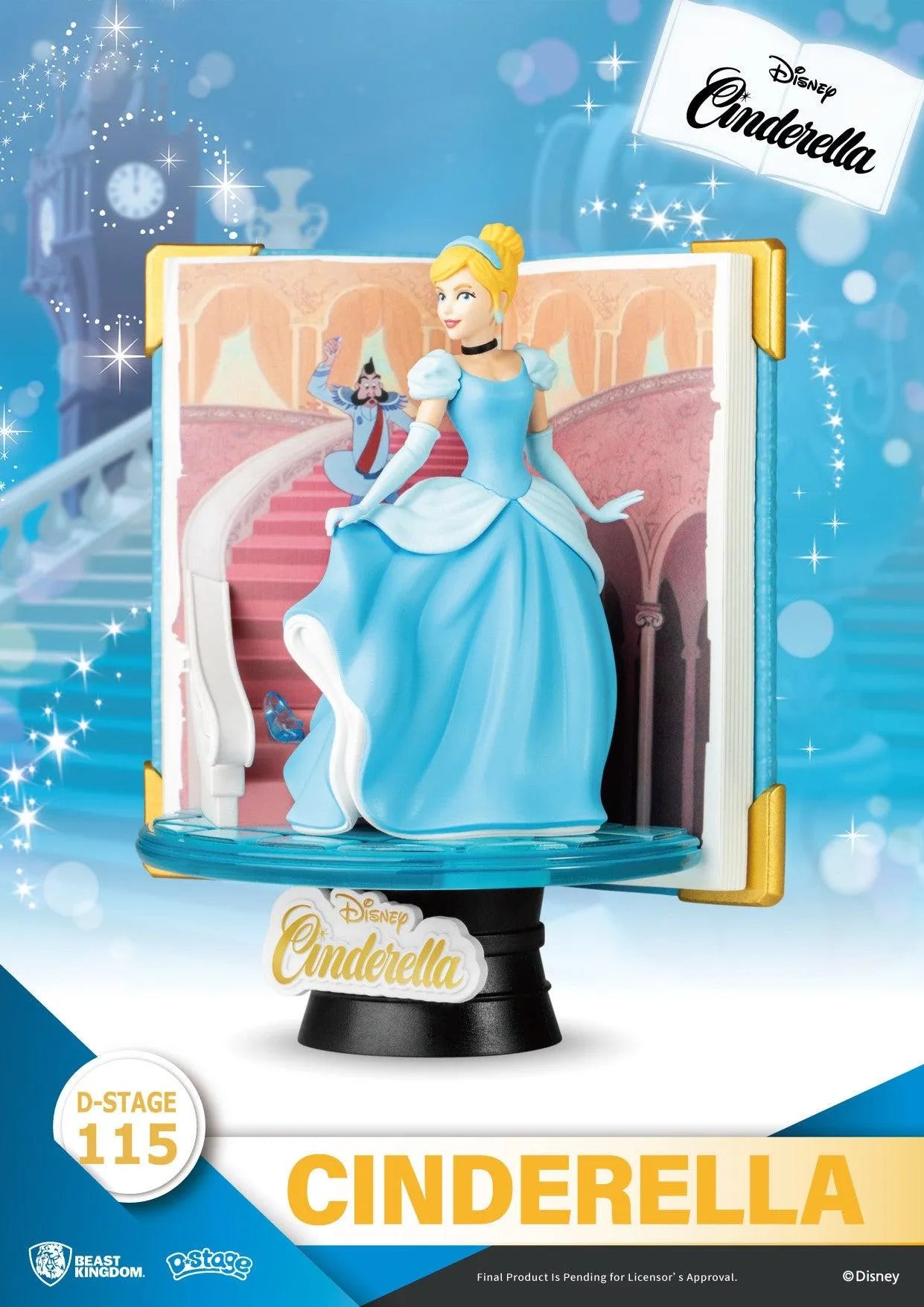 VR-98671 Beast Kingdom D Stage Disney Story Book Series Cinderella - Beast Kingdom - Titan Pop Culture