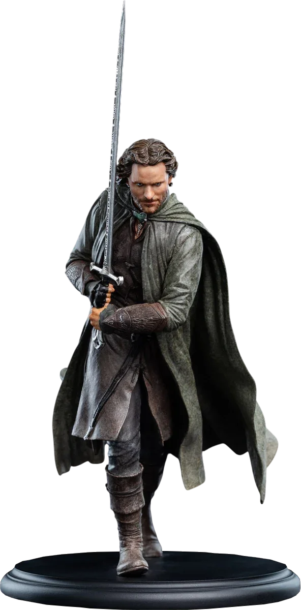 El Señor de los Anillos - Estatua en miniatura de Aragorn para la SDCC 2025