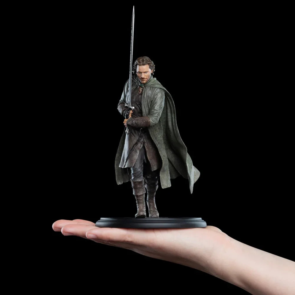El Señor de los Anillos - Estatua en miniatura de Aragorn para la SDCC 2025