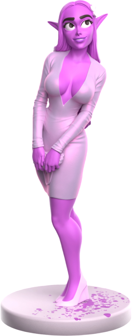 Figura de vinilo de Daphne de Lore Olympus para la SDCC 2025