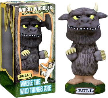 Where the Wild Things Are - Bull Wacky Wobbler