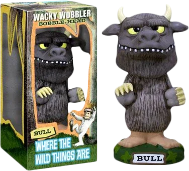 Donde viven los monstruos - Bull Wacky Wobbler