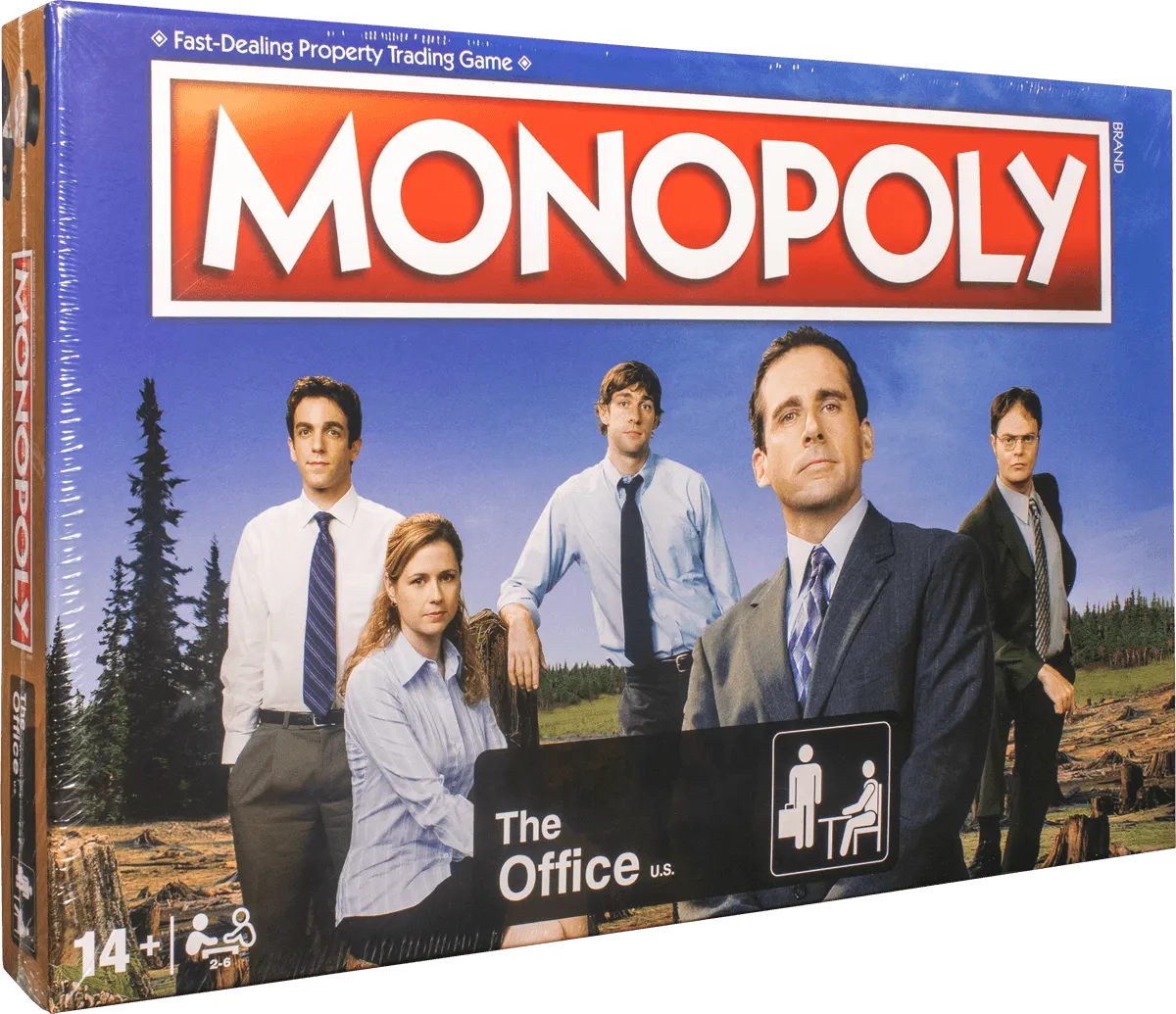 WINWM03010 Monopoly - The Office Edition - Winning Moves - Titan Pop Culture